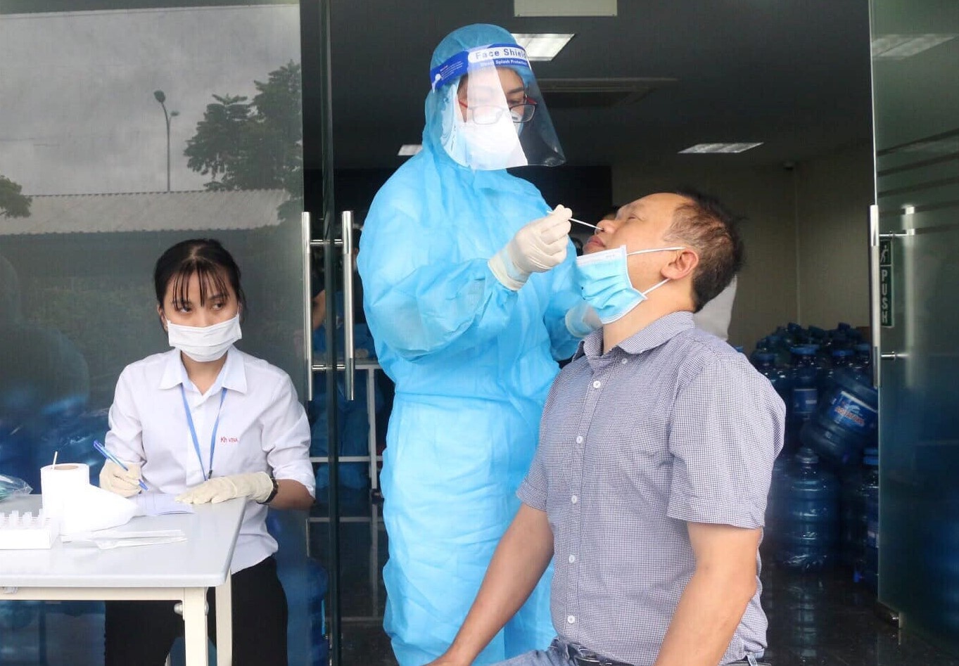 Thi xa Bim Son ghi nhan 86 ca mac Covid-19 trong 4 ngay hinh anh