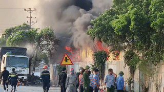 Chay ngun ngut trong cong ty o Hai Duong hinh anh