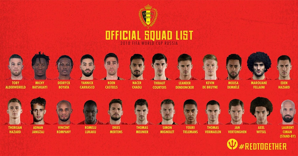 32 đội tuyển chốt danh sách dự World Cup 2018 ảnh 14 32 doi tuyen chot danh sach du World Cup 2018 anh 14