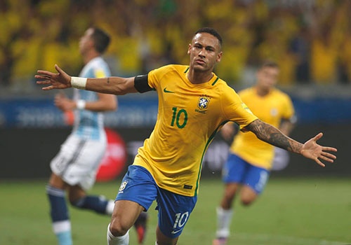 Neymar muon cung Brazil 'bao thu' Duc tai World Cup hinh anh