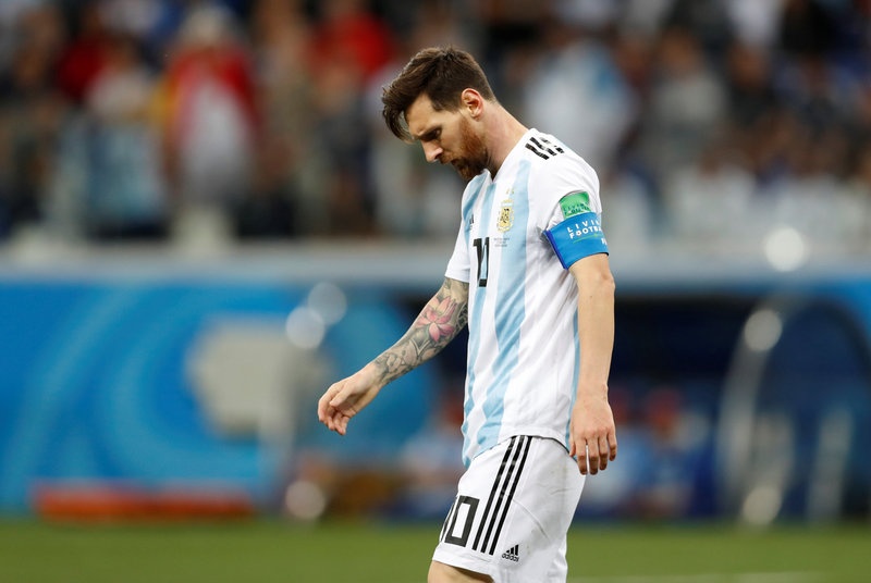Argentina vs Nigeria,  Argentina,  Messi,  World Cup anh 7
