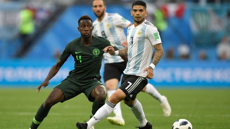 World Cup,  Argentina,  Banega,  Messi anh 1