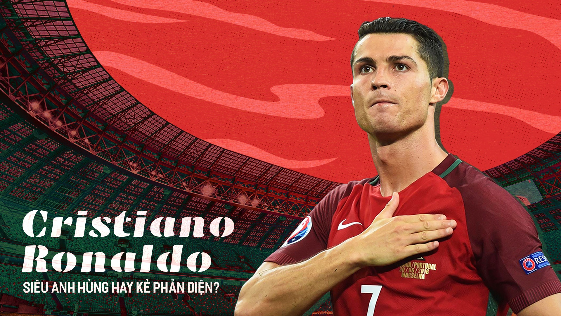 Ronaldo,  World Cup,  Bo Dao Nha vs Uruguay anh 2