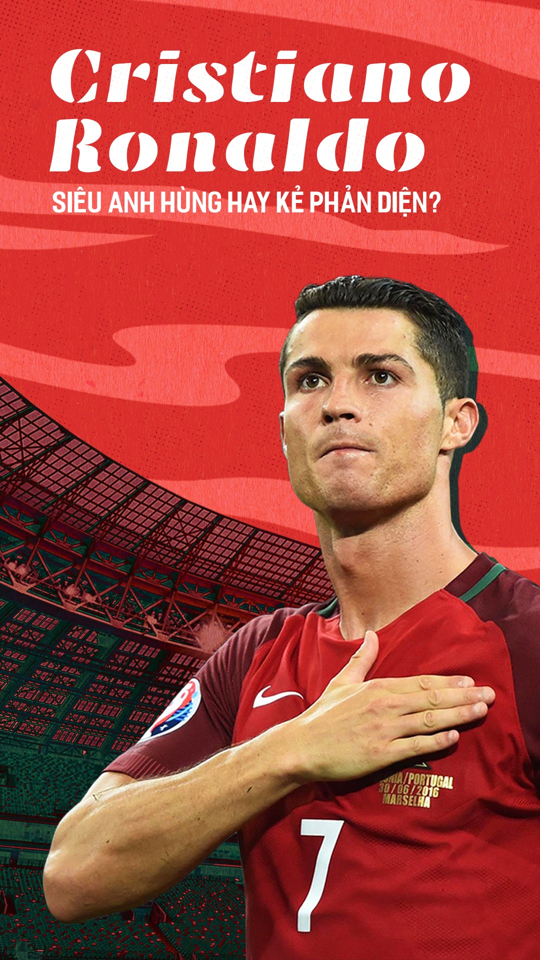 Ronaldo,  World Cup,  Bo Dao Nha vs Uruguay anh 1