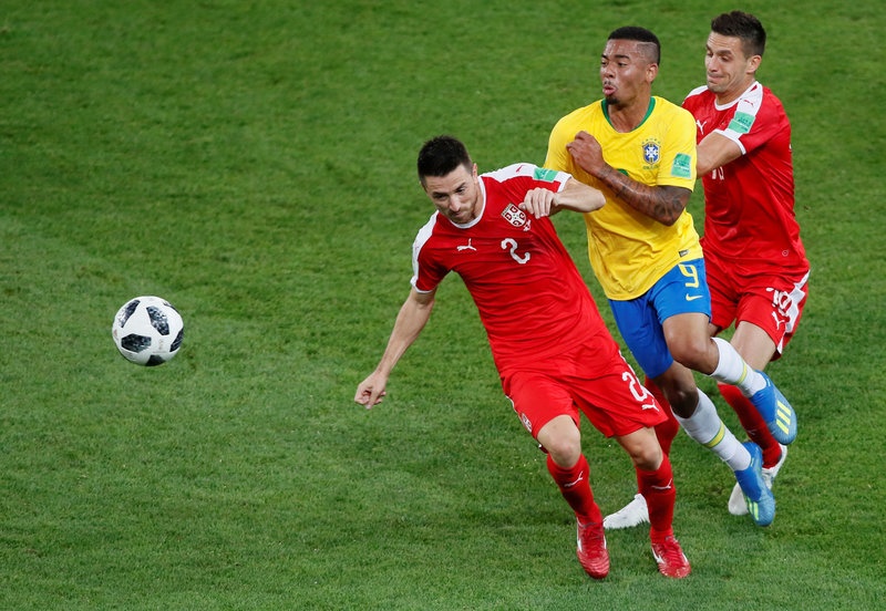 World Cup,  Brazil vs Mexico,  Gabriel Jesus anh 3