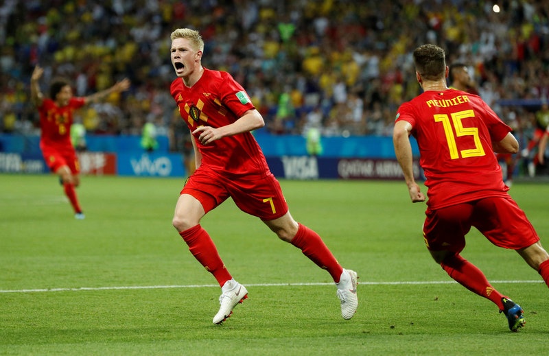 Phap vs Bi,  De Bruyne,  World Cup anh 2