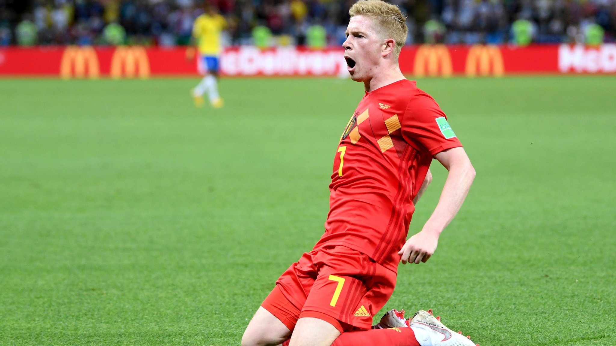 Phap vs Bi,  De Bruyne,  World Cup anh 3