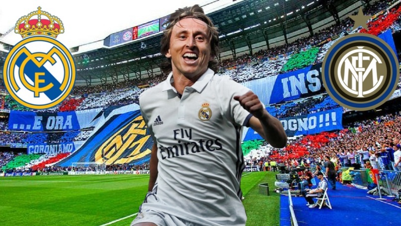 Real Madrid ban Modric sang Inter,  Modric anh 2