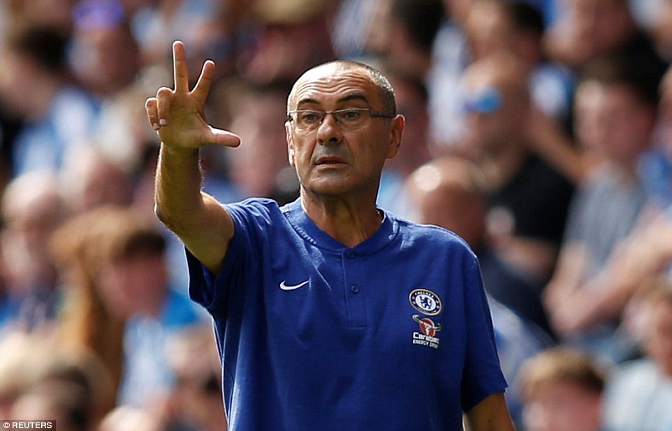 Chelsea vs Huddersfield, Sarri ảnh 2 Chelsea vs Huddersfield, Sarri anh 2