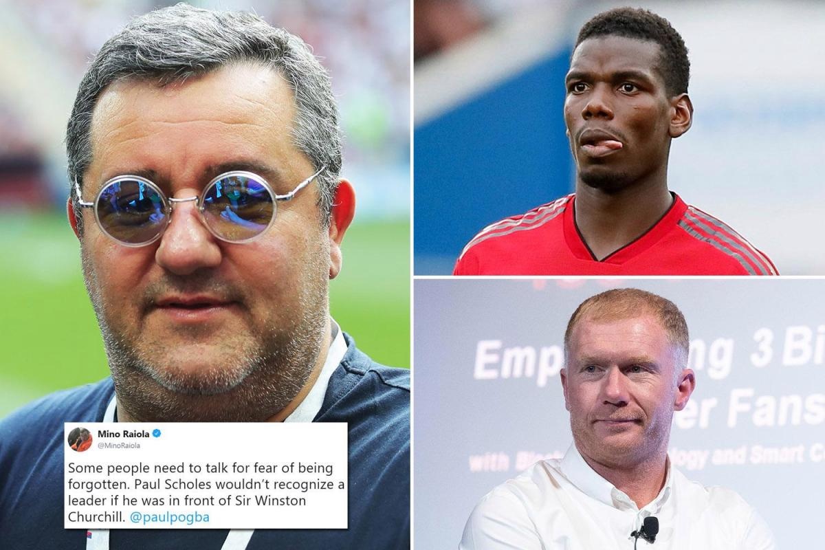 Nguoi dai dien Pogba chi trich Scholes tren mang xa hoi hinh anh