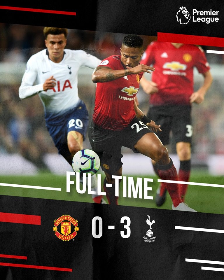MU thua Tottenham 0-3,  Mourinho ảnh 1 MU thua Tottenham 0-3,  Mourinho anh 1