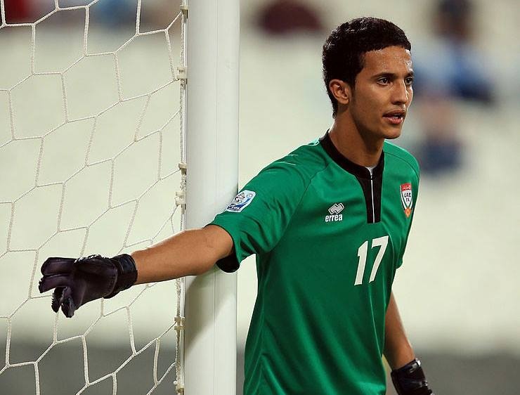 Thủ môn UAE Al Shamsi, ASIAD ảnh 1 Thu mon UAE Al Shamsi, ASIAD anh 1