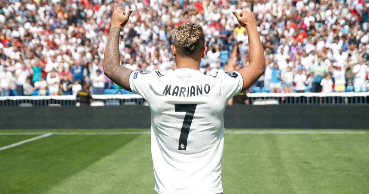 Ronaldo,  Real Madrid,  so 7,  Mariano Diaz anh 1
