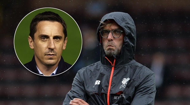 Klopp phan phao khi nhan loi khuyen tu Gary Neville hinh anh