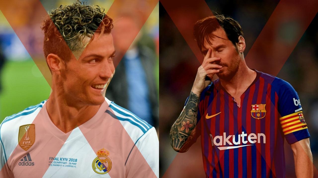 Real vs Barca,  El Clasico,  Ronaldo,  Messi anh 1