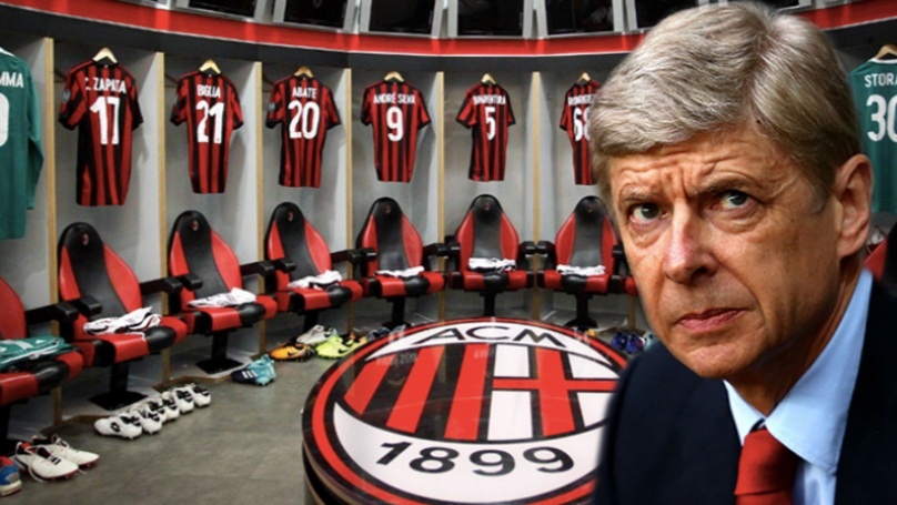 Arsene Wenger dat thoa thuan de tro thanh HLV truong AC Milan hinh anh