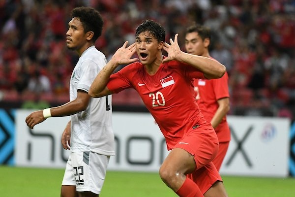 Huy diet Timor Leste 6-1, Singapore 'tu chien' voi Thai Lan luot cuoi hinh anh