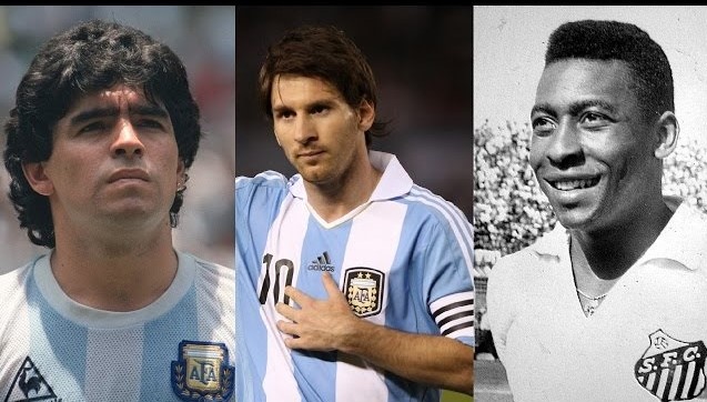 Pele: 'Messi chi choi mot chan, khong biet danh dau, thua xa Maradona' hinh anh