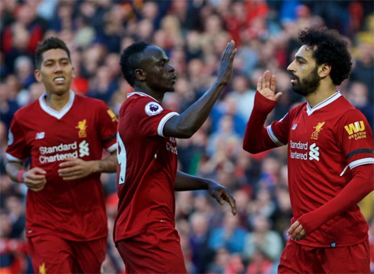 Liverpool thang Arsenal 5-1: Gio ai con che Salah, Mane va Firmino? hinh anh