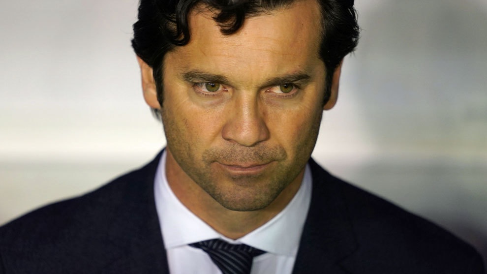 HLV Solari sap bi sa thai, Real ben bo vuc hon loan hinh anh