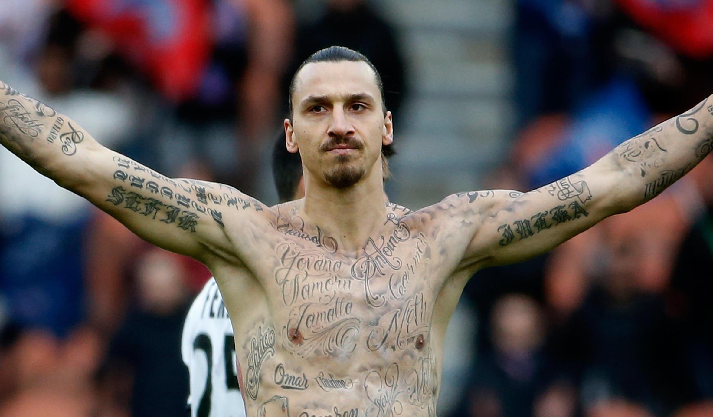Ibrahimovic - sieu sao mang vo thuat len san co hinh anh