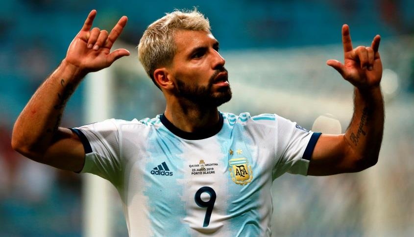 Aguero ghi ban dua Argentina vao tu ket Copa America 2019 hinh anh