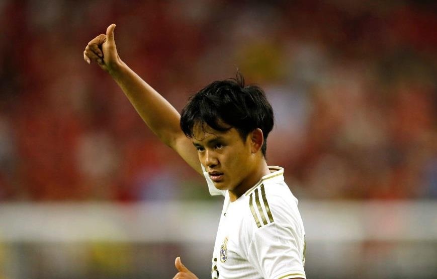 Real Madrid khong voi va su dung 'than dong Nhat Ban' hinh anh