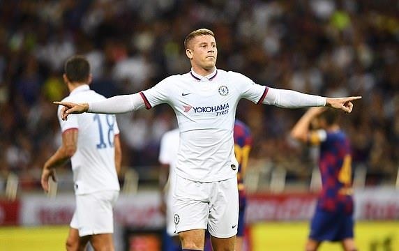 Chelsea gianh Rakuten Cup sau chien thang truoc Barca hinh anh