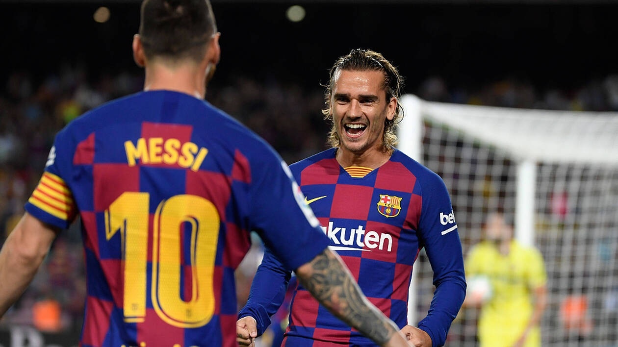 Messi ep HLV Barca loai Griezmann anh 1