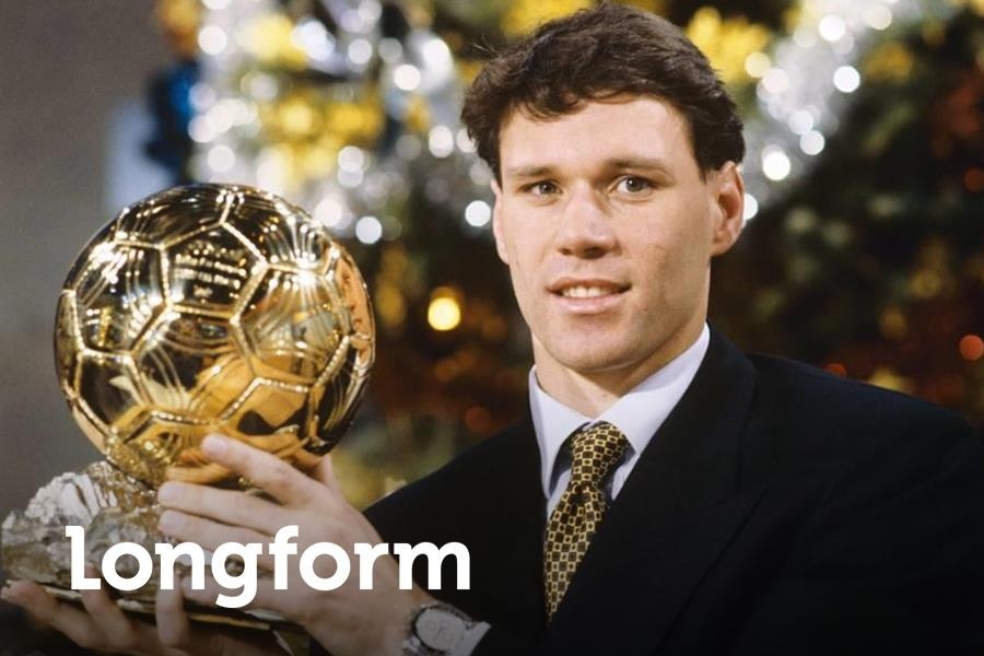 Truoc Messi va Ronaldo, the gioi co Marco van Basten hinh anh