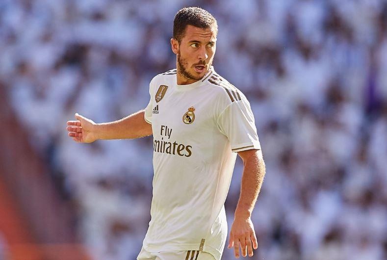 Hazard ghi dau trong tran thang dau tay cua Real o cup chau Au mua nay hinh anh