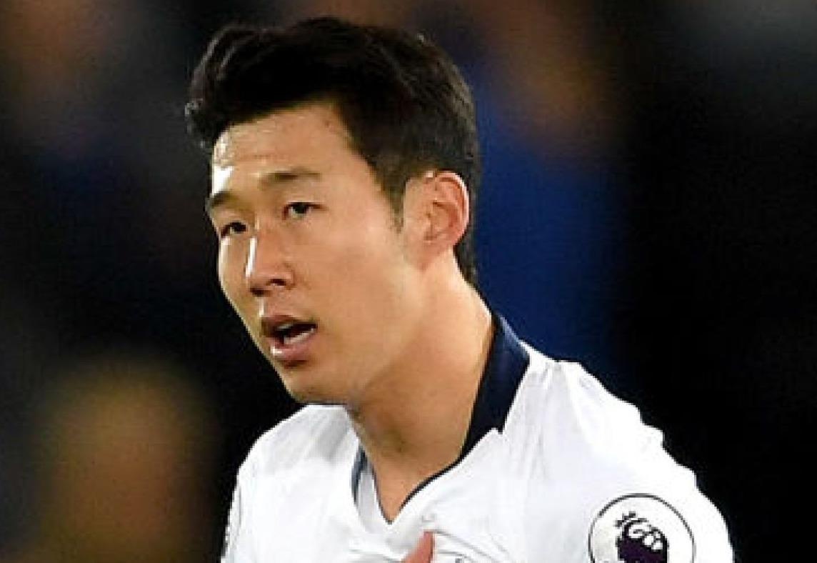 Son Heung-min duoc bo day phai ton trong doi thu tu be hinh anh