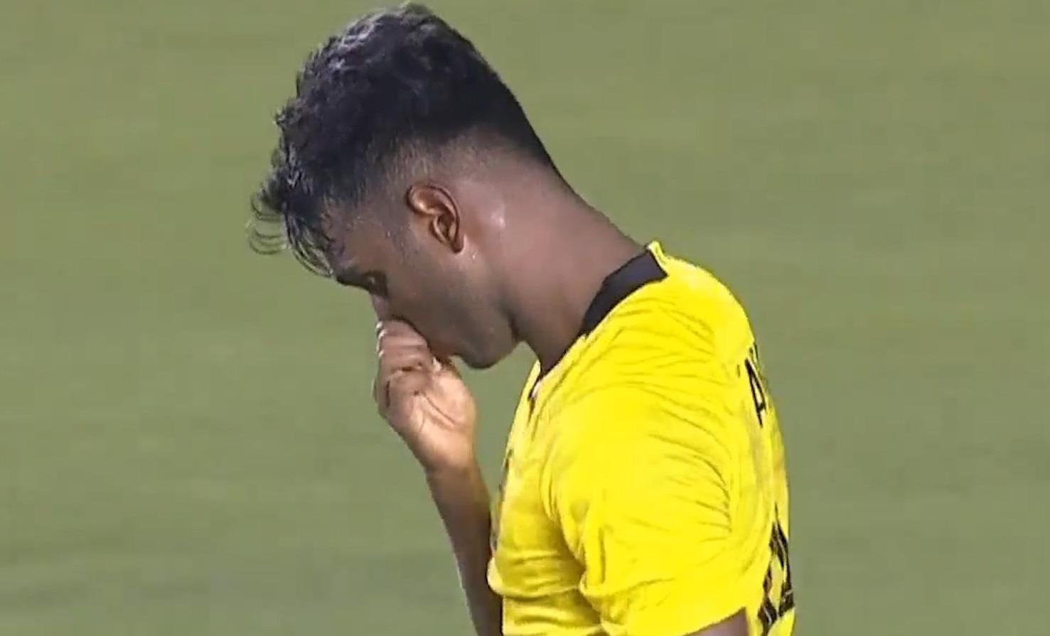 U22 Malaysia bi cam hoa o tran ra quan bang A SEA Games 30 hinh anh