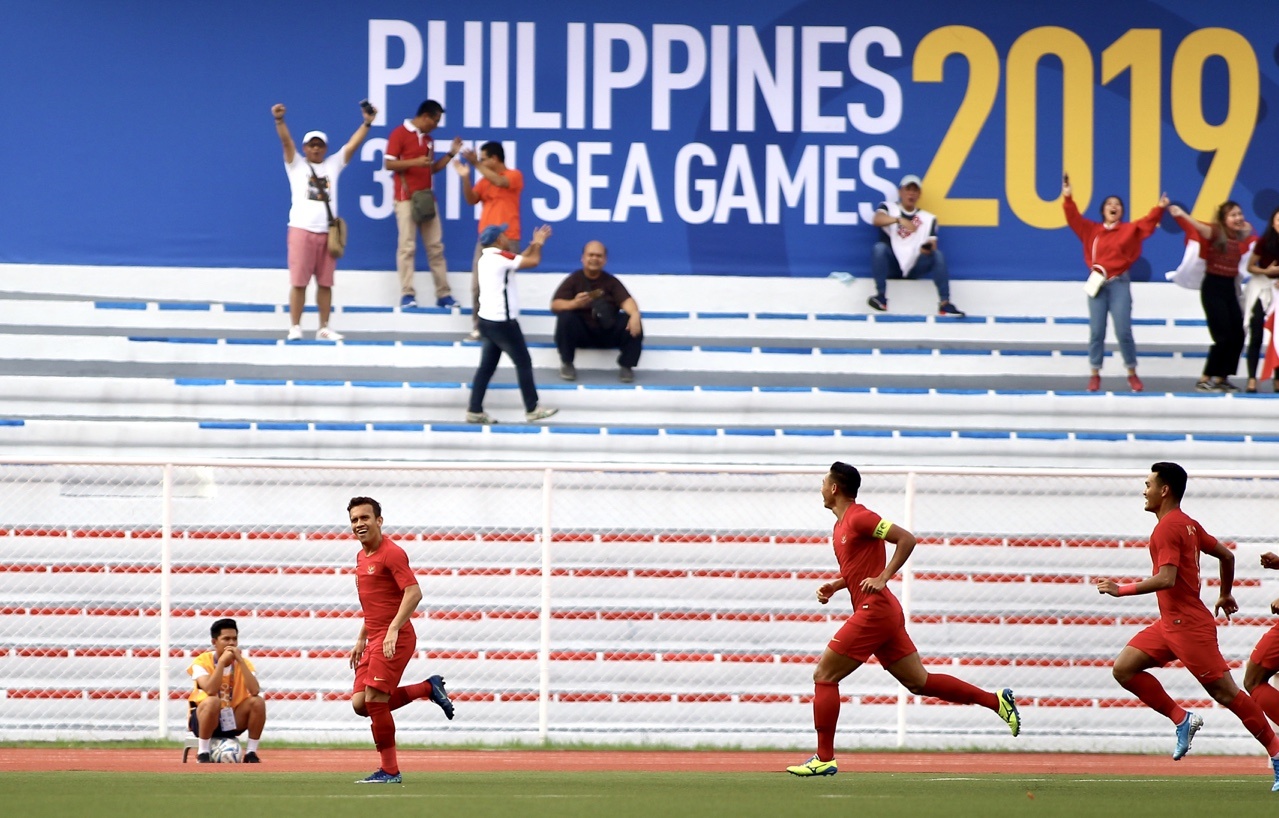 truc tiep U22 THai Lan vs Indonesia anh 1