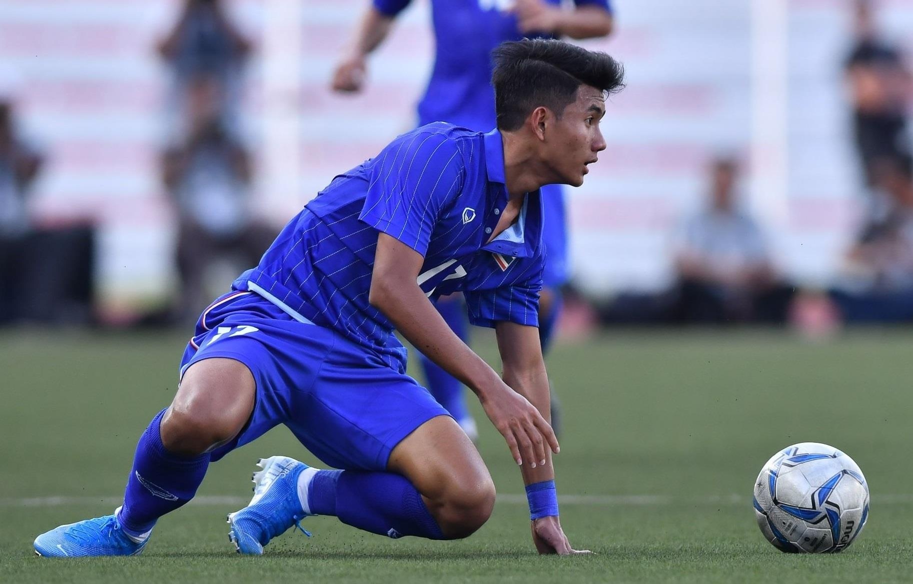 U22 Thai Lan thua 0-2 o tran ra quan SEA Games 30 hinh anh