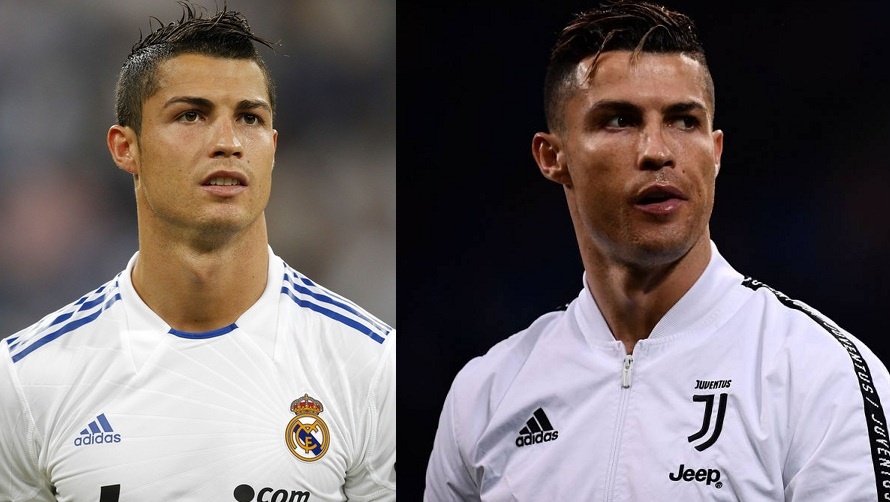 Ronaldo va cac ngoi sao thay doi ngoai hinh ra sao sau 10 nam hinh anh