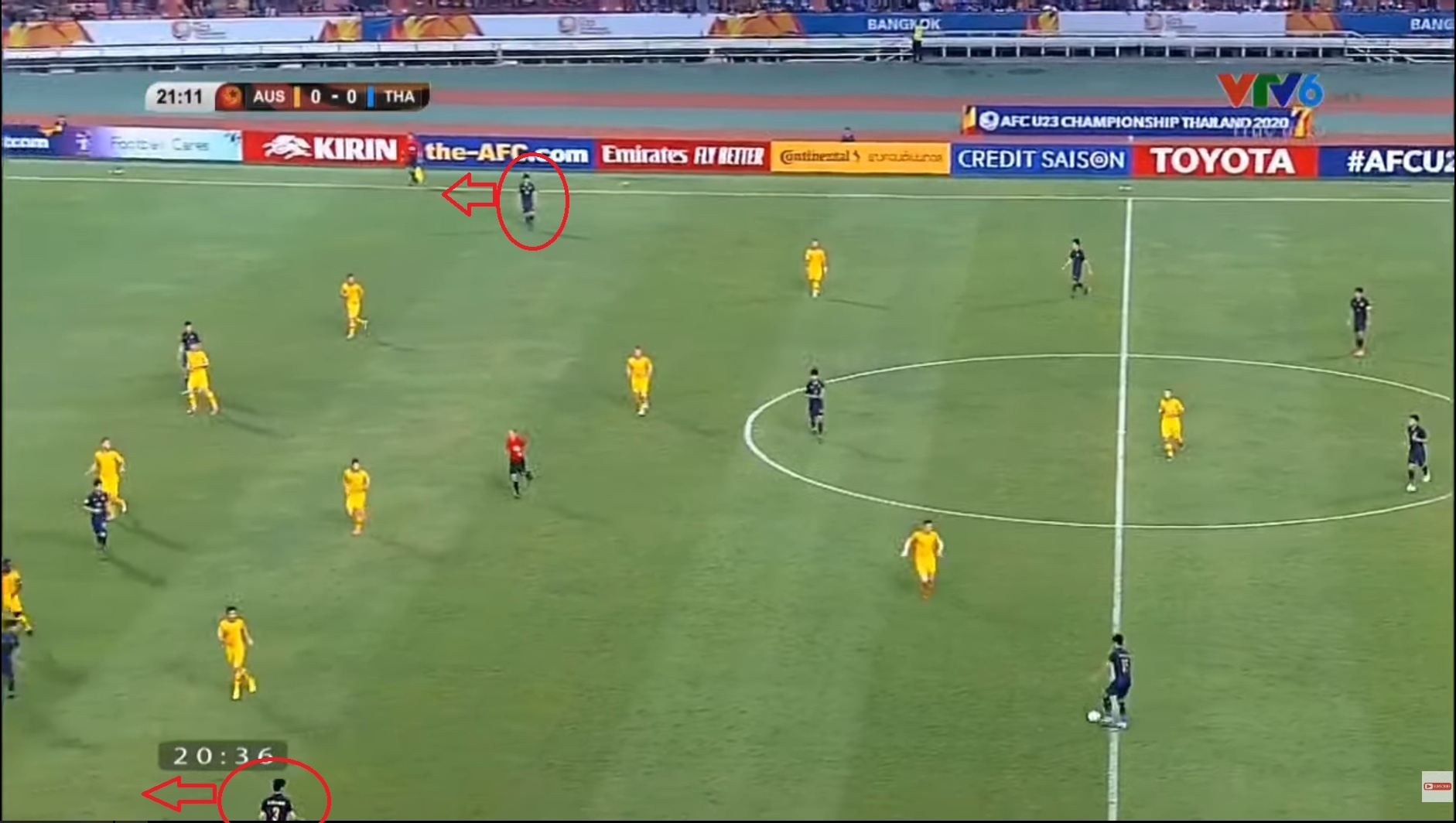 U23 Thai Lan thua anh 3