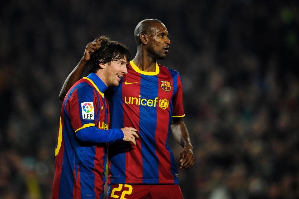 Messi chi trich Abidal anh 2