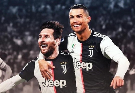 'Messi va Ronaldo co the choi cung nhau' hinh anh