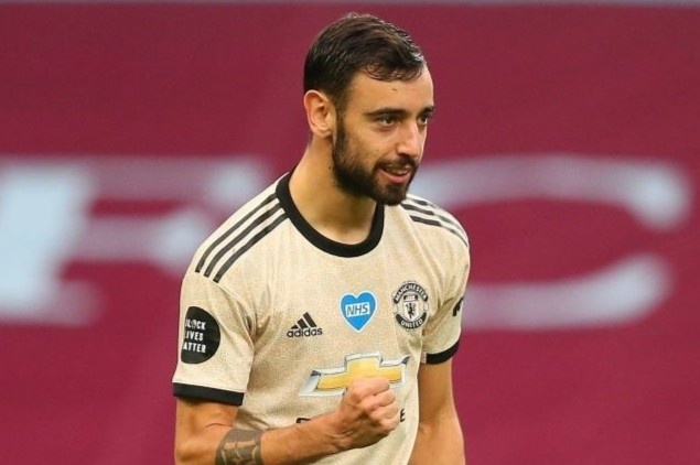 Bruno Fernandes lap ky tich di vao lich su bong da Anh hinh anh