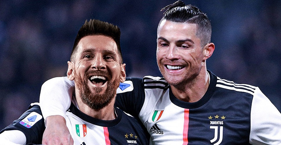 Juventus muon dua Messi ve choi canh Ronaldo hinh anh