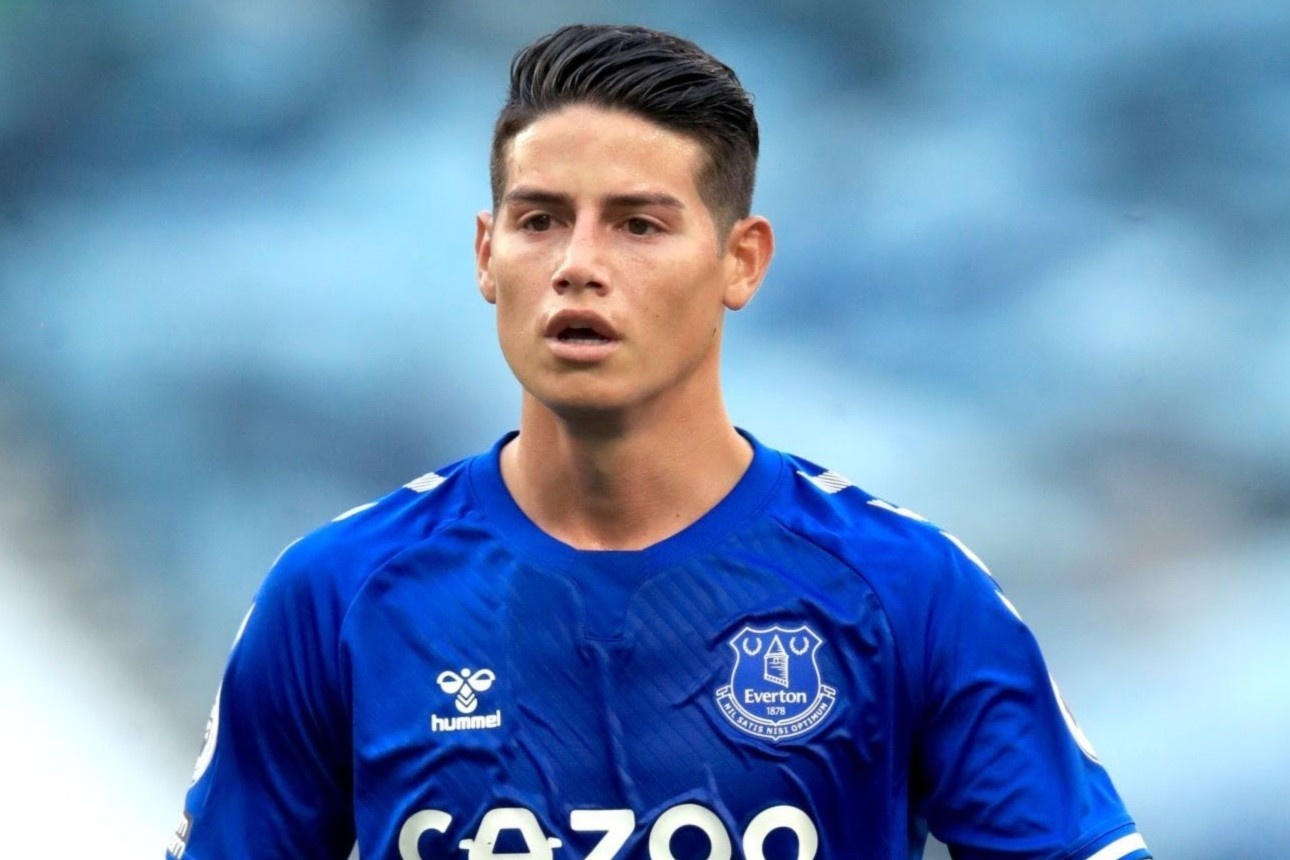 James Rodriguez thay doi bo mat Everton hinh anh