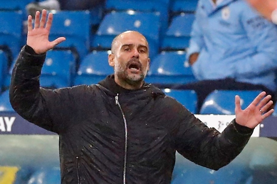Pep Guardiola that bai vi am anh voi bong da hinh anh