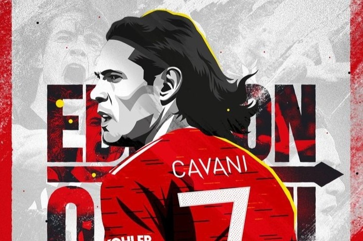 MU trao ao so 7 cho Cavani hinh anh