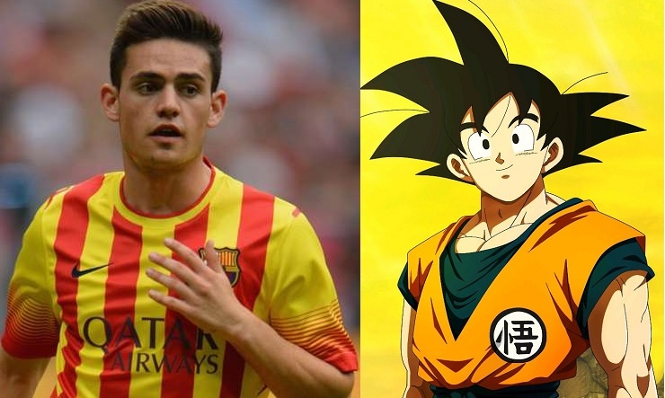 Cuu cau thu Barca doi ten thanh Goku hinh anh