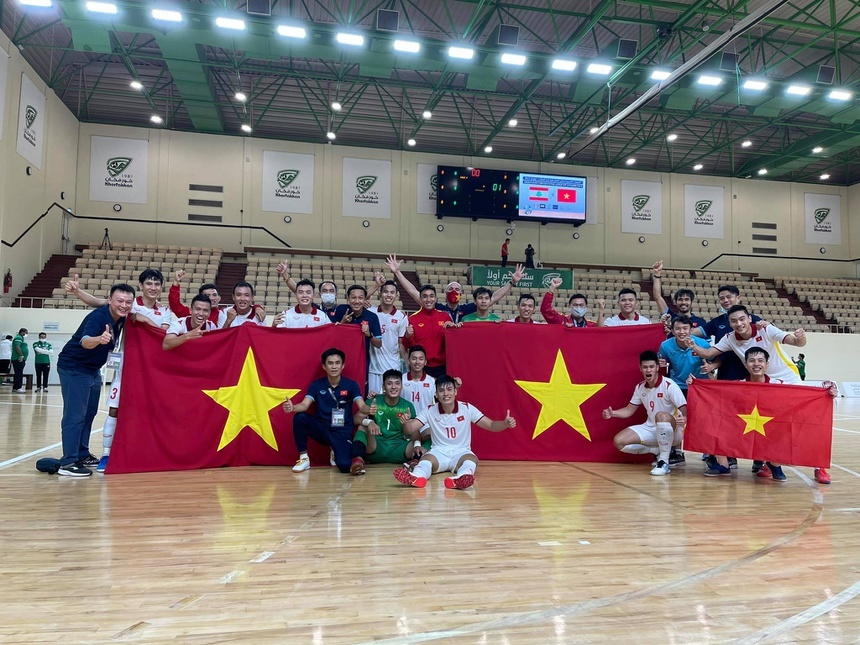 futsal Viet Nam gianh ve du World Cup anh 1
