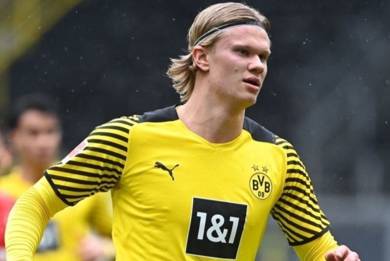 Haaland tang 8 kg tu khi gia nhap Dortmund hinh anh