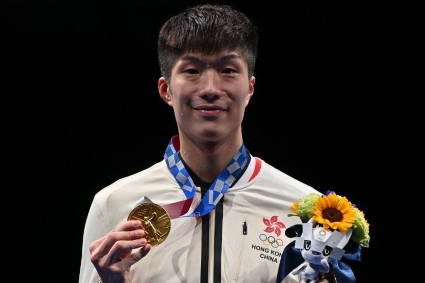 VDV dau kiem Hong Kong gianh HCV Olympic hinh anh