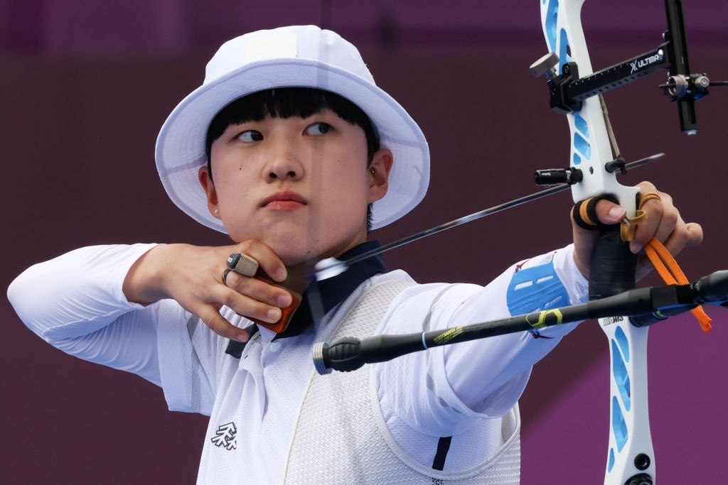 Nu cung thu Han Quoc hoan tat 3 HCV tai Olympic Tokyo hinh anh