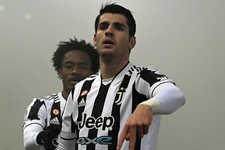 Morata toa sang dua Juventus vao nhom du cup chau Au hinh anh